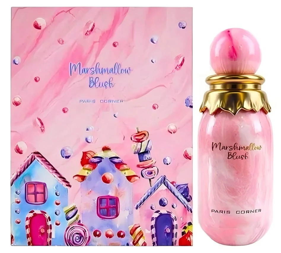 

Marshmallow Blush Eau de Parfum, Sweet Scent, Playful Jar Bottle, Women's Fragrances