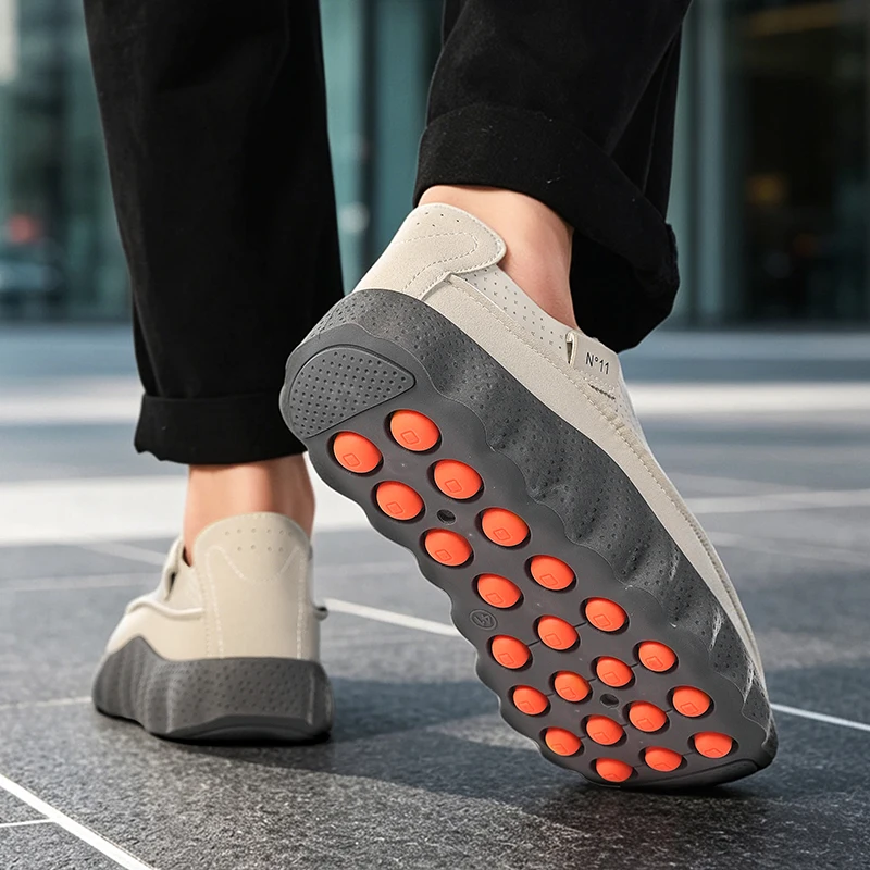 Outdoor Walking Jogging Footwear Sneakers New  Casual Shoes Autumn Men Chunky Platform Non Slip Male Breathable Running Shoes