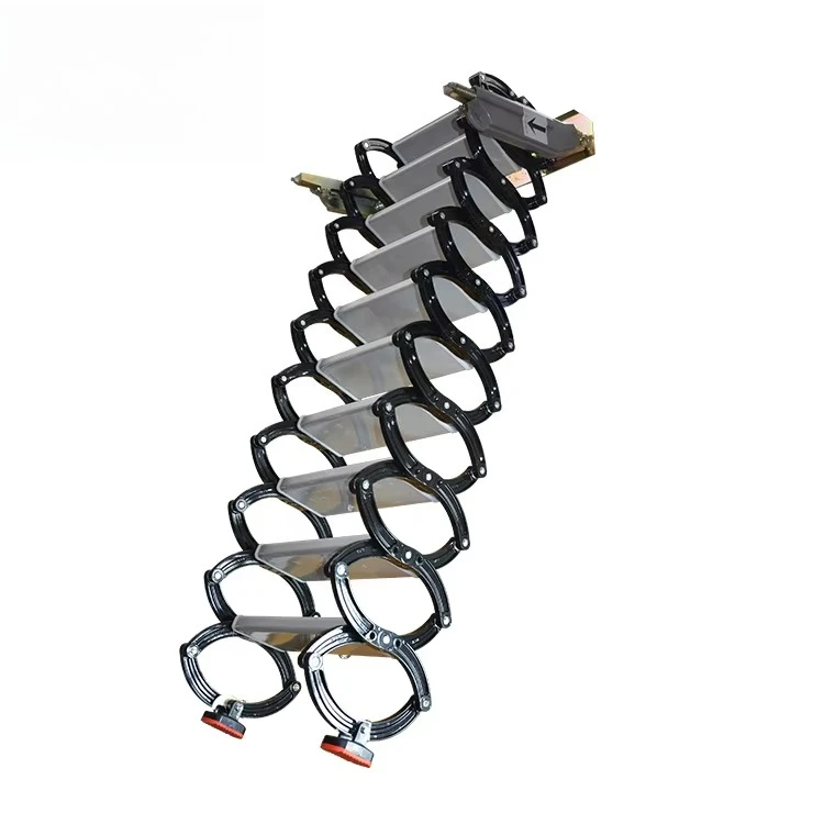

Lightweight Titanium Magnesium Alloy Outdoor Stairs Foldable Extension Ladder