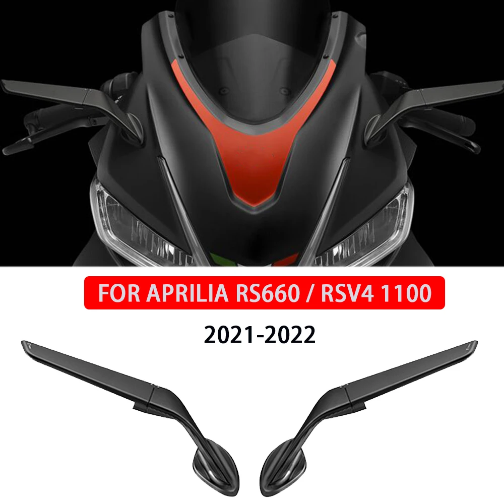 

For Aprilia RS660 / RSV4 1100 Motorcycle Wing Mirrors Mirrors Stealth Mirrors Sports Winglets Mirror Kits Adjustable Mirrors ﻿