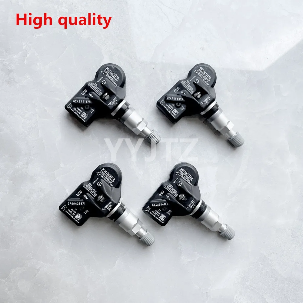 

4PCS 5Q0907275B Tire Pressure Monitoring System 433MHz FOR AUDI SKODA A3 A7 A6 VOLKSWAGEN LAMBORGHINI PORSCHE BENTLEY 5Q0907275