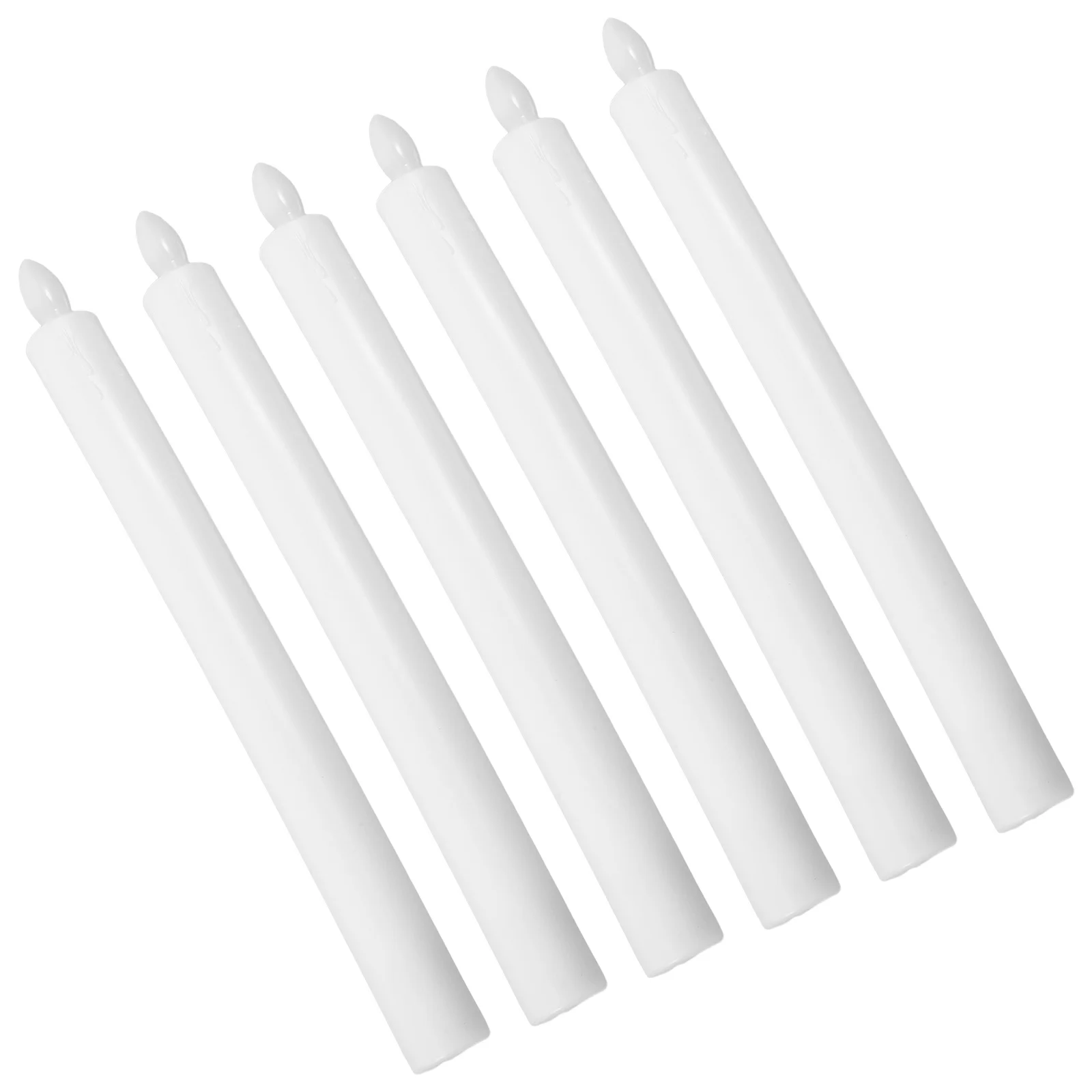 

6Pcs Electronic Lamp Flameless Drip Effect Glowing LED Lights for Home Decor Holiday Party Decoration