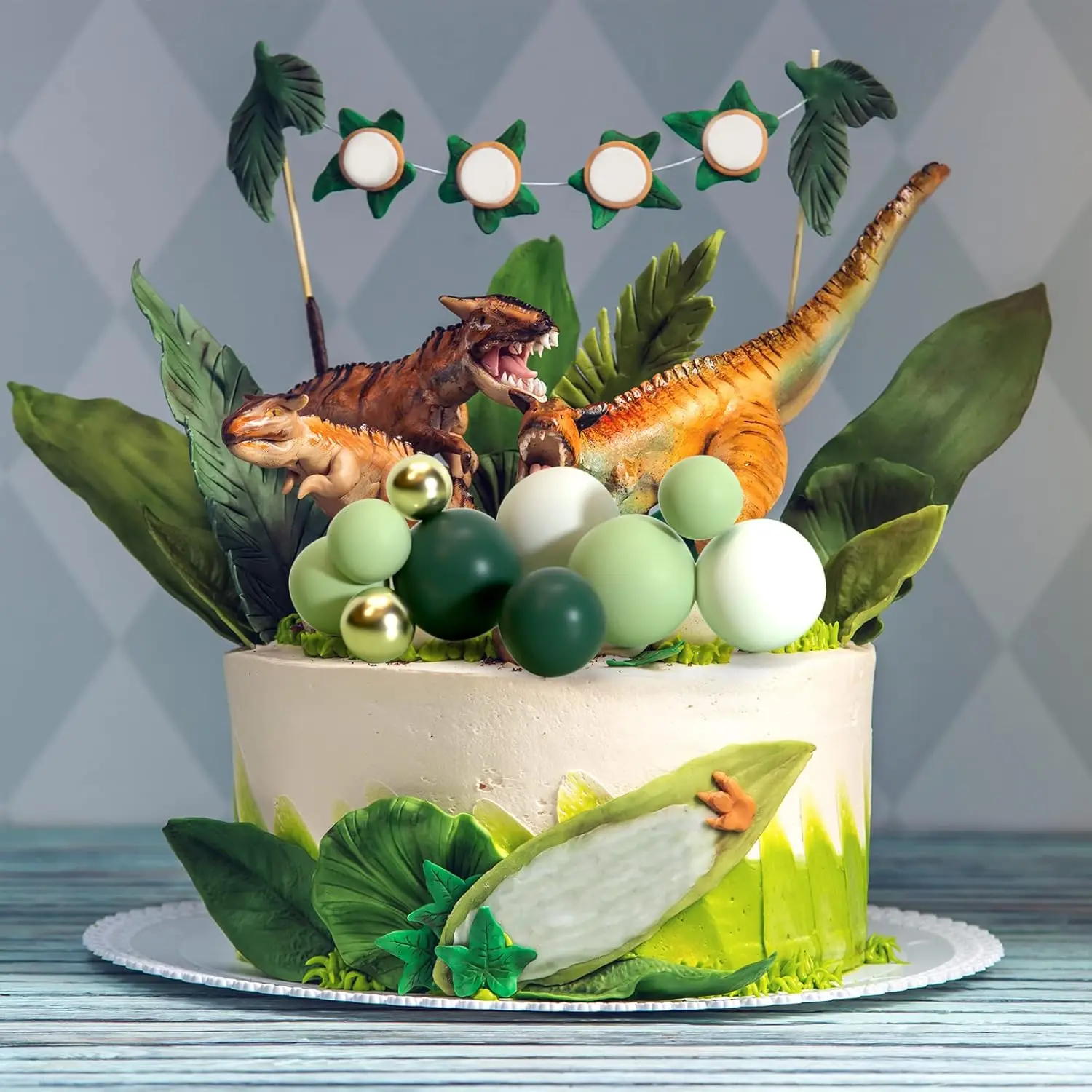 32 Stück Weihnachtskugel-Kuchenaufsatz, Dekorationen, Schaumstoffkugeln, Kuchenaufsatz, Kugeln, Kuchendekorationen für Hochzeit, Party, Geburtstag – Detail 33