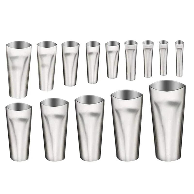 

652F Multiple Size Caulking Nozzle with 14 Stainless Steel Tip, Precisions Sealant Application Suitable for Constructions