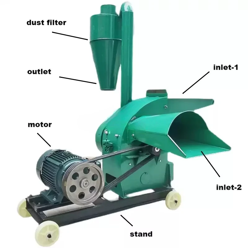 معدات معالجة الحبوب مطحنة دقيق كهربائية صغيرة للاستخدام المنزلي حالة الماكينة الجديدة #2