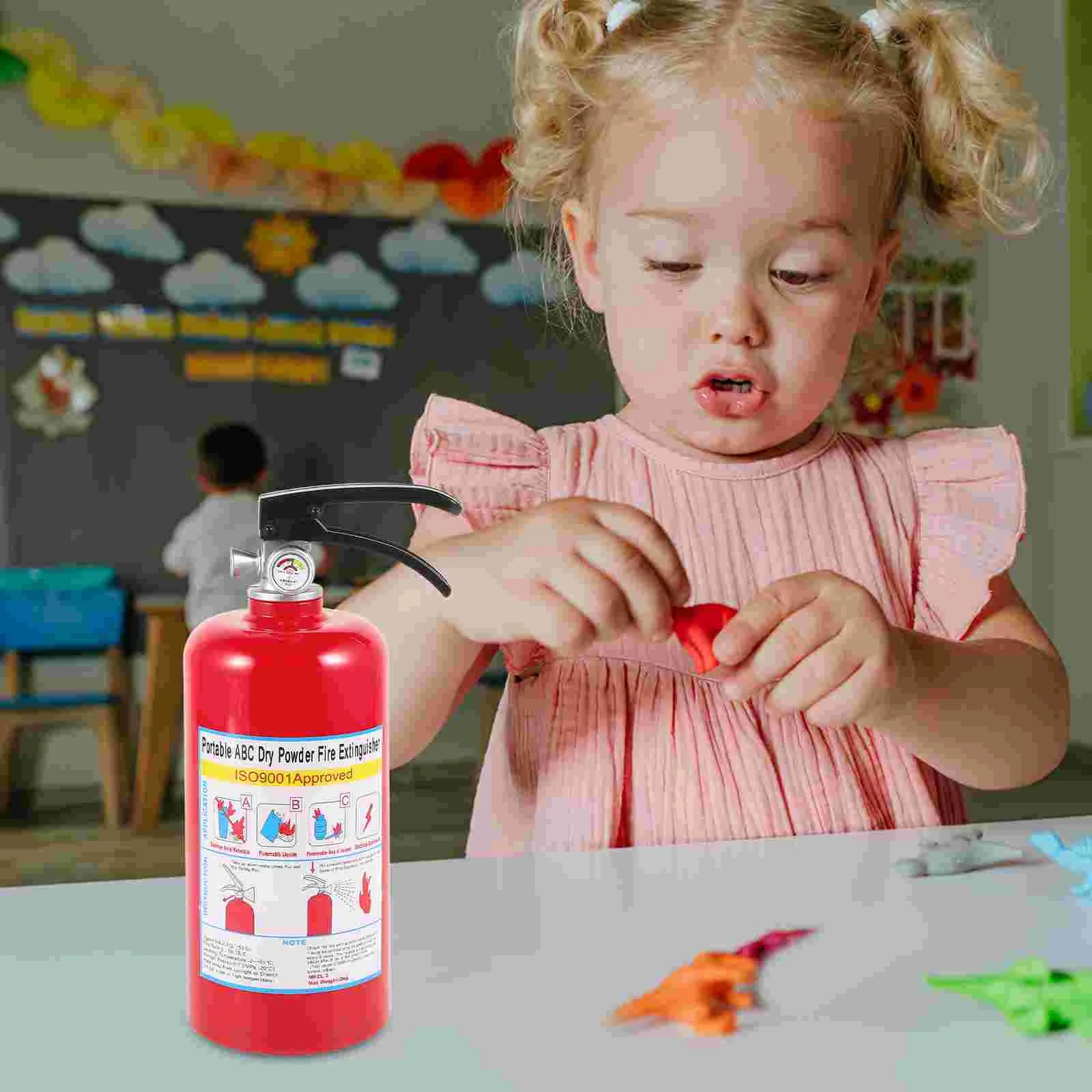 Piggy Bank เครื่องดับเพลิงเหรียญคอนเทนเนอร์ขนาดเล็ก Abs ปลอดภัย Cache Hideaway Organizer