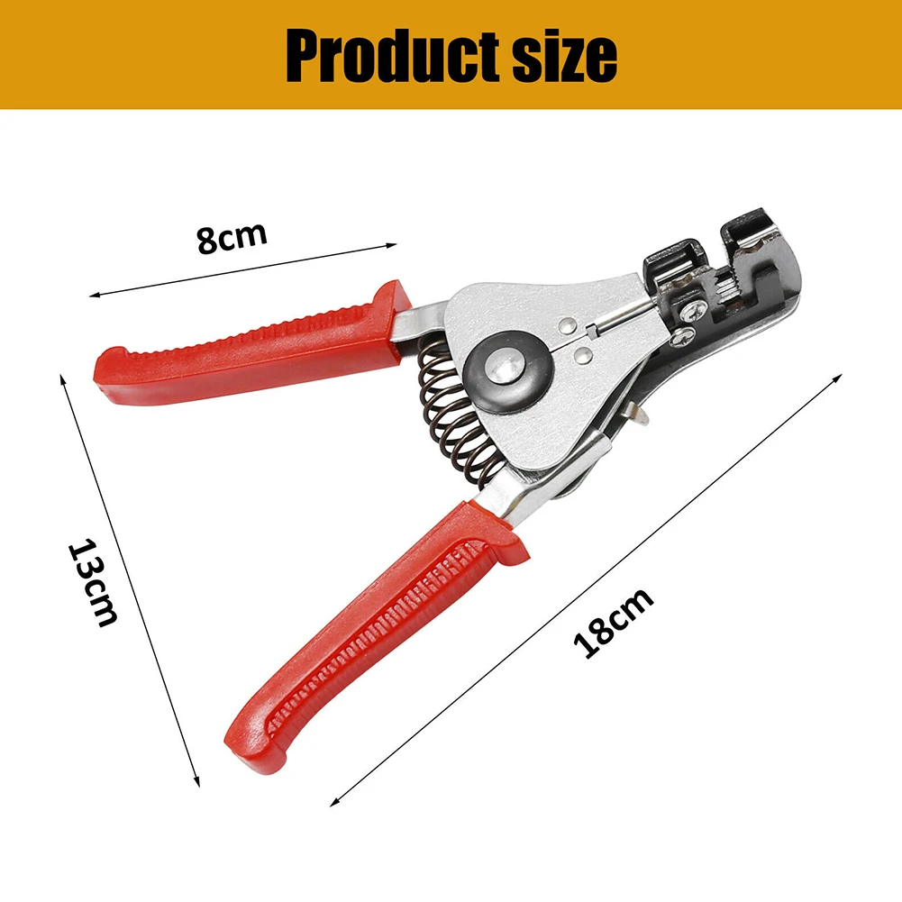 Automatic Wire Stripping Machine, Professional Crimping Plier Hand Tools for Quick Stripping, Durability Guaranteed