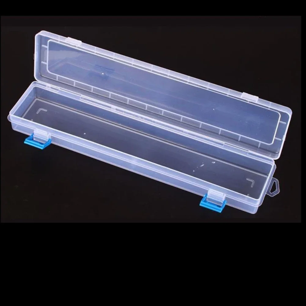 Plastic Tool Boxes & Storage Transparent Organizers Toner Pencil Box Storage Box 1Pc Painting Pencils Storage Box