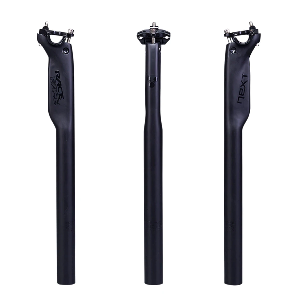 RaceFace Next Fahrradlenker-Sets aus schwarzem, mattem Carbonfaser, erhöhter oder flacher Lenker, Sattelstütze, Vorbau für Mountainbike-Kits – Detail 10