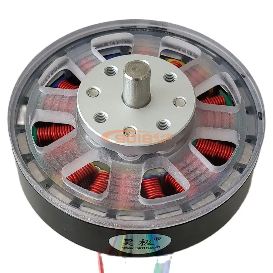 

DC24V 100W 36V 200W Disc 18N20P DC Brushless Motor Permanent Magnet Outer Rotor Motor Hub Motor DIY Inductive Hall