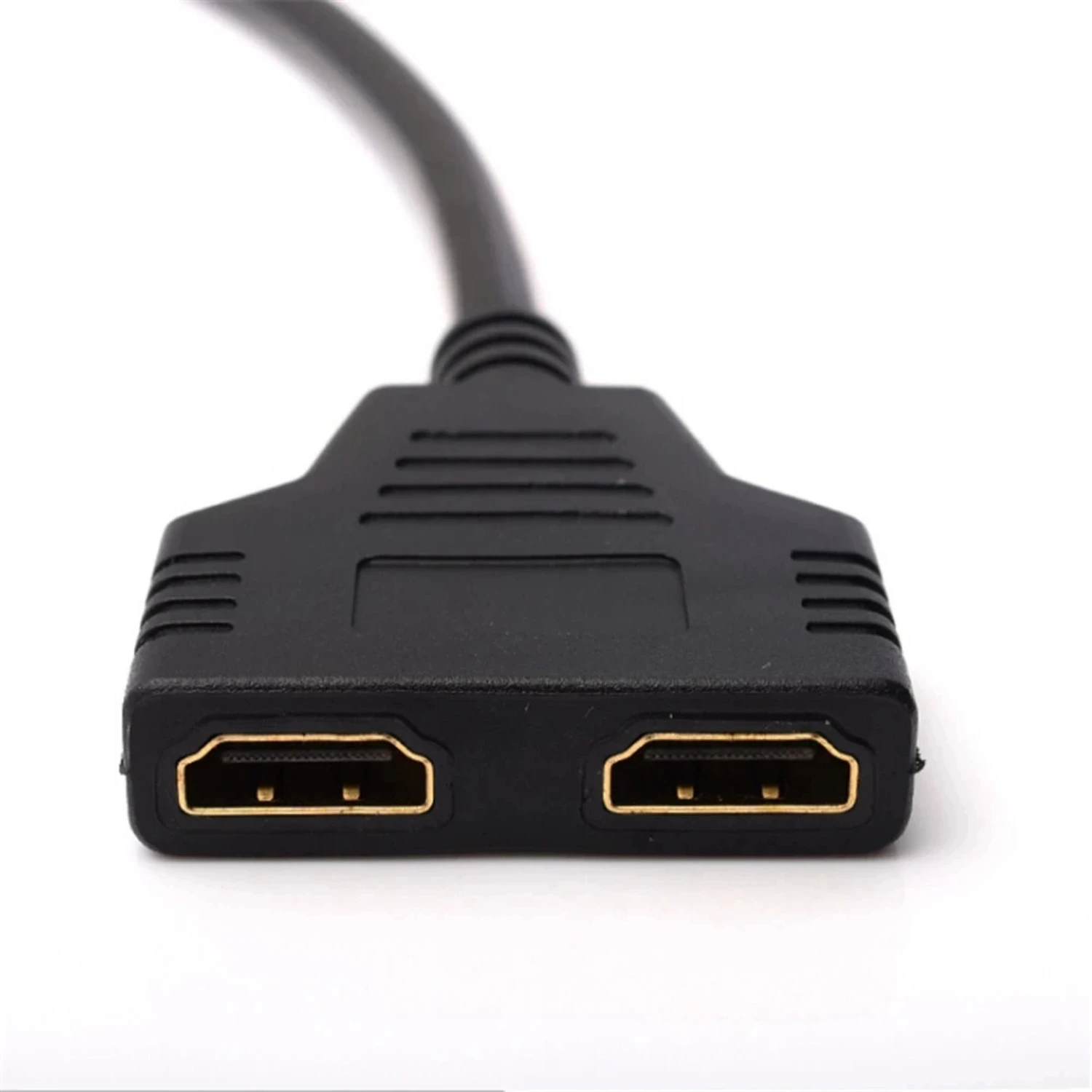 Computer Monitor  Cable  One in Two 30cm  1080P  Splitter, One Input to Two Output Adapter Cable