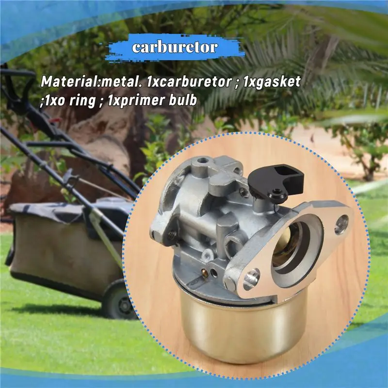 AC34-Mowers Carburetor For Briggs & Stratton Engine 799868 498254 497347 497314 498170 Carb 4Hp 5Hp 6Hp 6.75Hp 6.5Hp 7Hp