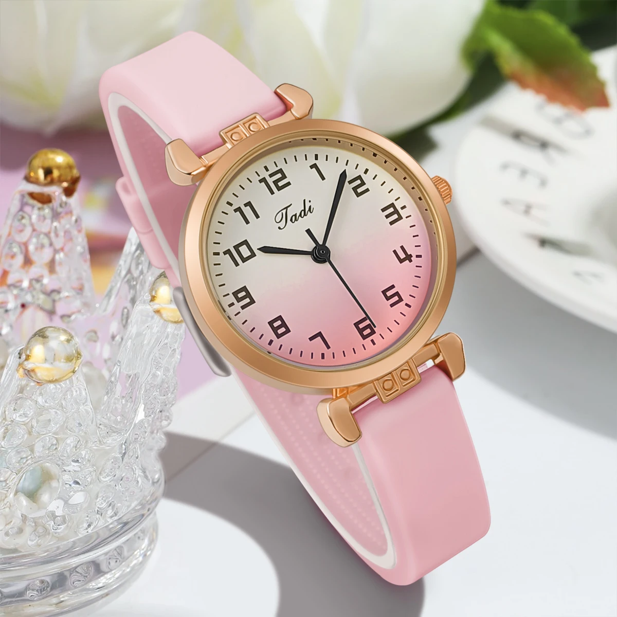 Fashion Women\'s Watch Quartz Wristwatches Women Clock Ladies Silicone Watches Gift Reloj Mujer Montre Femme