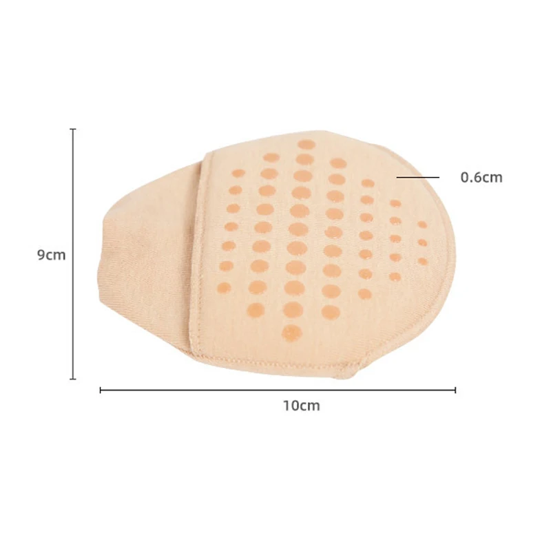 Invisible Toe Cover Foot Care Protector Forefoot Pad Shoes Insoles Cushion Pad  Pain Relief Shoes Insoles Insert Pad