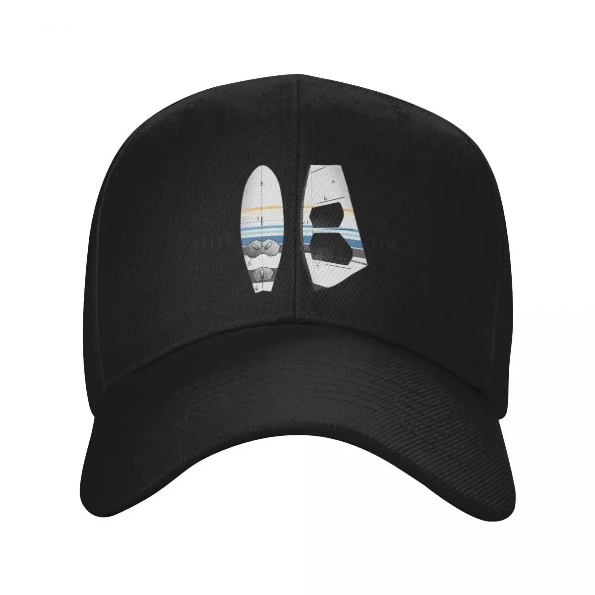 Windsurfing Gear Board Sail Lexicon Legend Baseball Cap custom Hat Mountaineering Elegant Women's Hats Men's