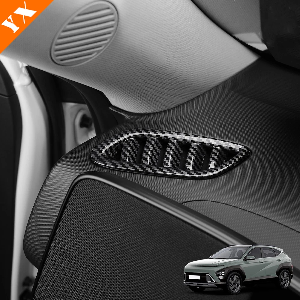 For Hyundai kona SX2 2024 2025 accessories Car Instrument Vent Cover, Car Driver And Passenger Air Conditioning Vent Cover