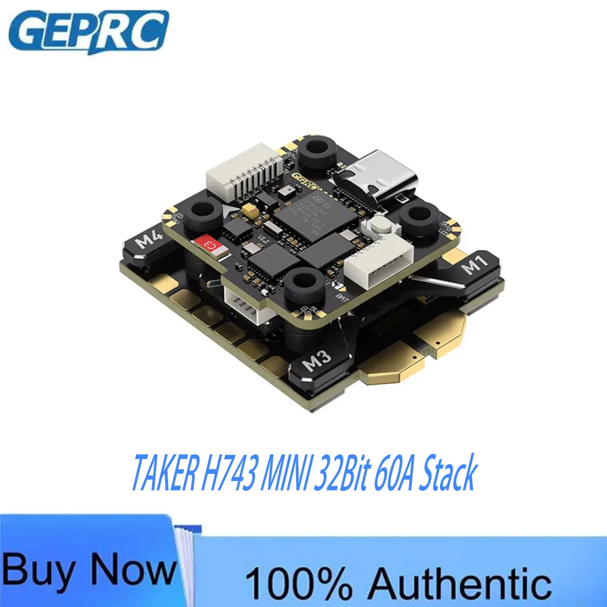 GEPRC TAKER H743 MINI 32Bit 60A Stack ICM42688-P Gyroscope DIY RC FPV Quadcopter Replacement Accessories Parts