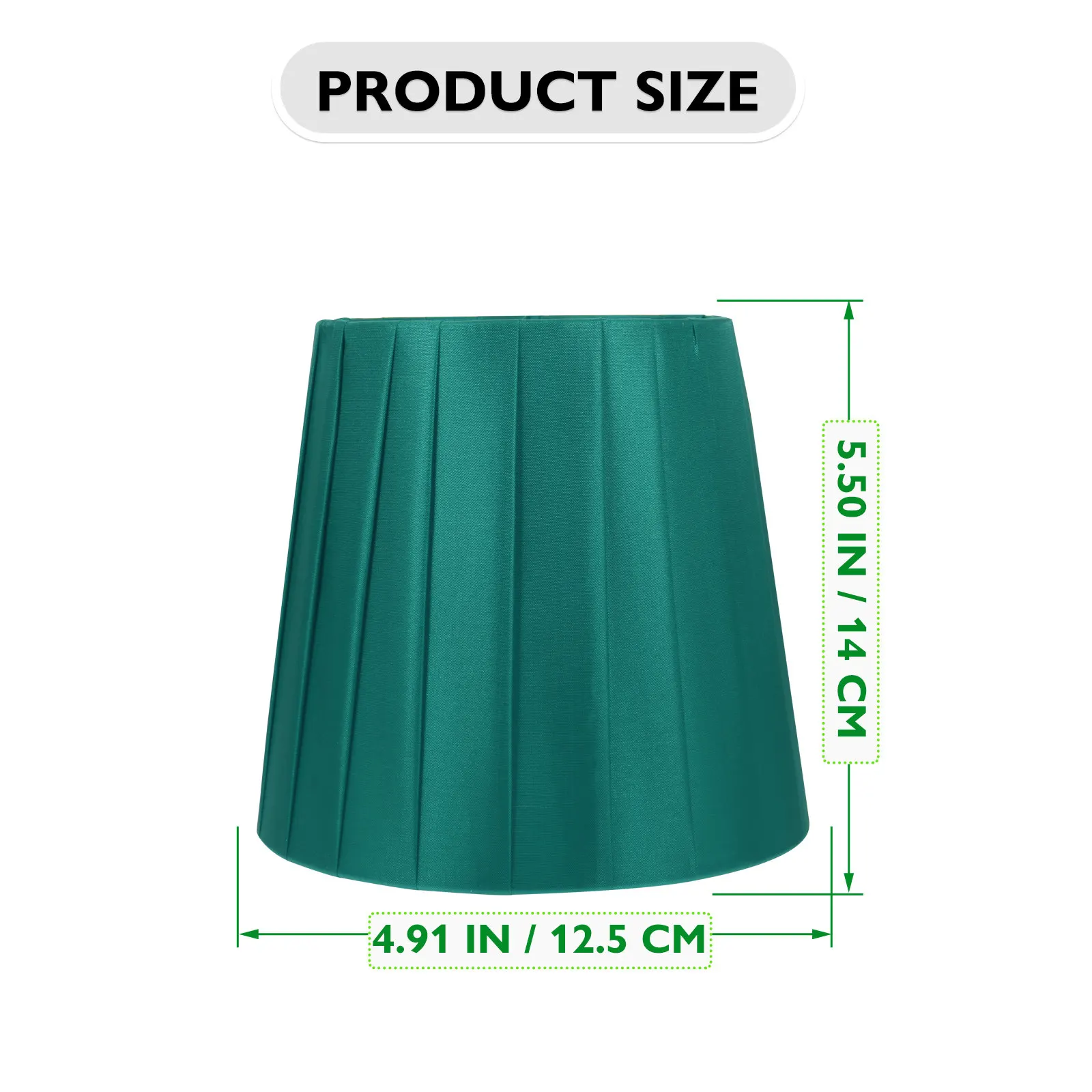 1Pcs Decorative Clip Bulb Lampshade Cloth Lamp Cover for Home Office Bedroom Living Room Lamp Decor Stylish Lightweight Light
