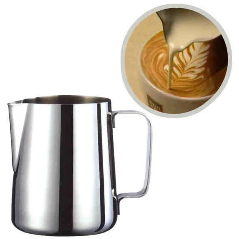 

Fantastic Kitchen Stainless Steel Milk frothing jug Espresso Coffee Pitcher Barista Craft Latte Frothing Jug