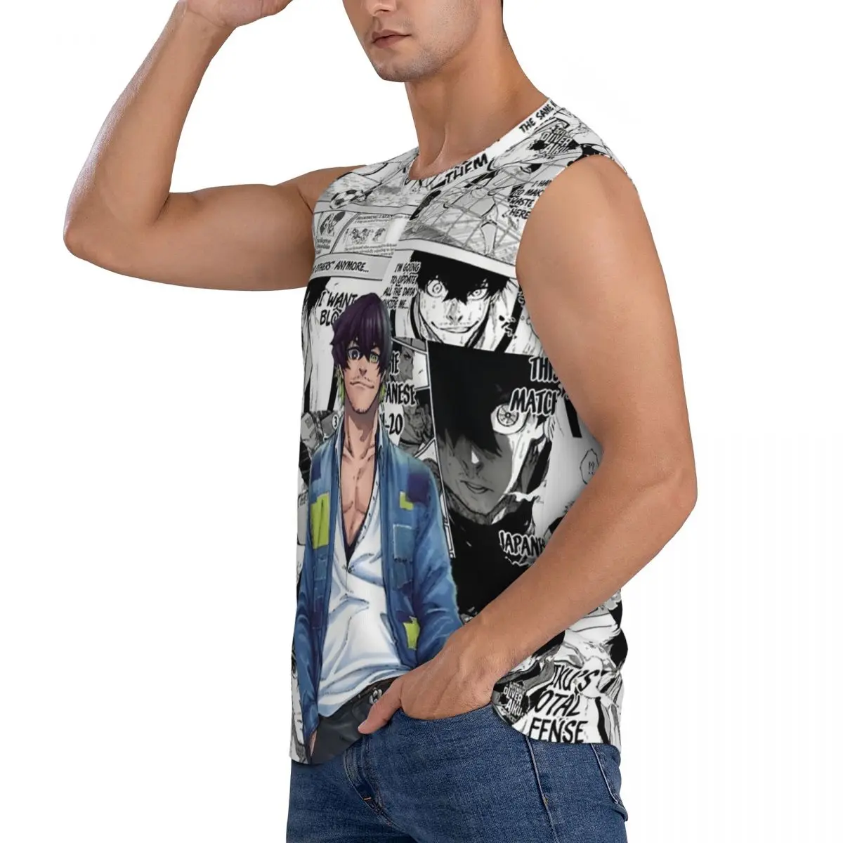 Oliver Aiku Men Sleeveless Tank Tops Quick Dry Breathable Gym Fitness Running Summer Casual Sport Vest