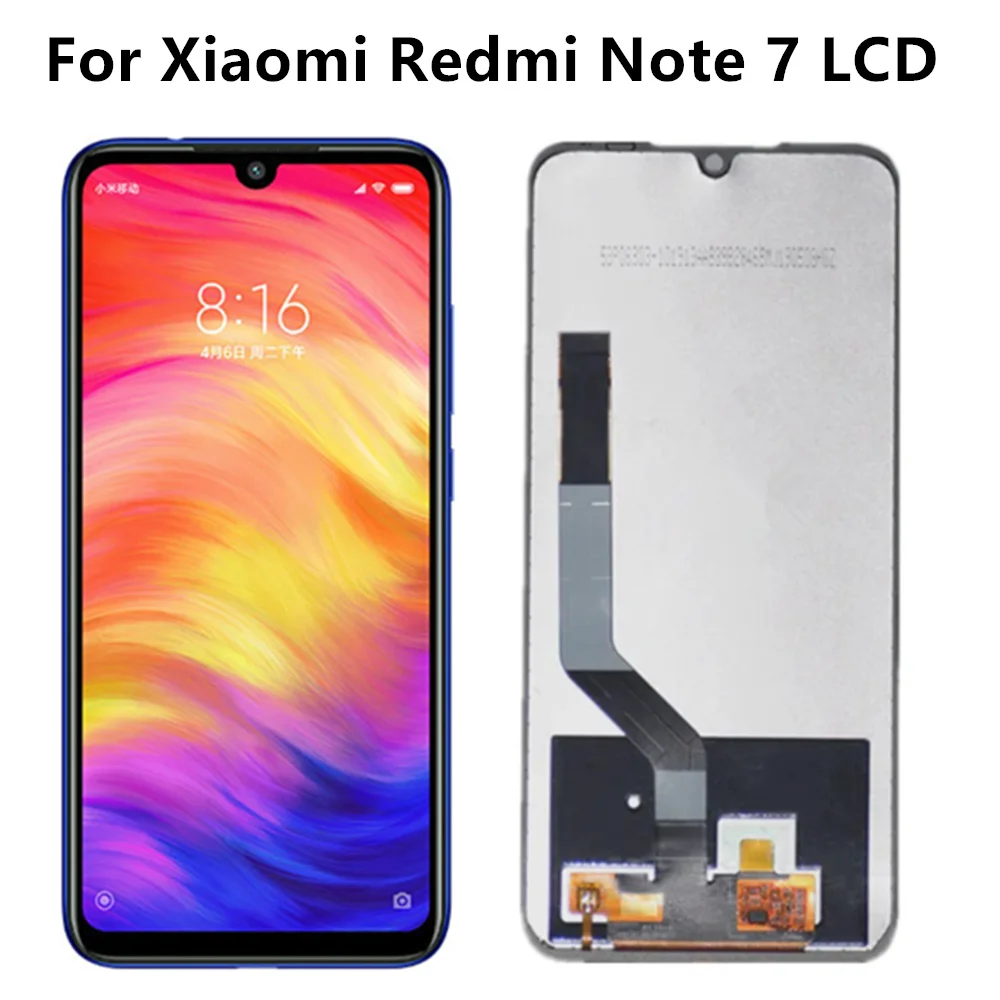 

6.3'' LCD For Xiaomi Redmi Note 7 LCD Display Screen Replacement For Redmi Note 7 Pro LCD Display Screen M1901F7G M1901F7H