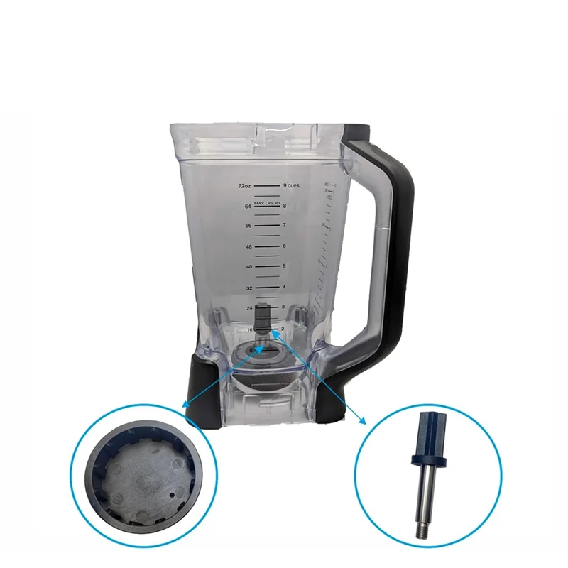 قابض محرك الشفرة ومسمار دبوس محرك لشفرة النينجا وأقتران لقطع غيار الخلاط Ninja BN801، BN800، BN750