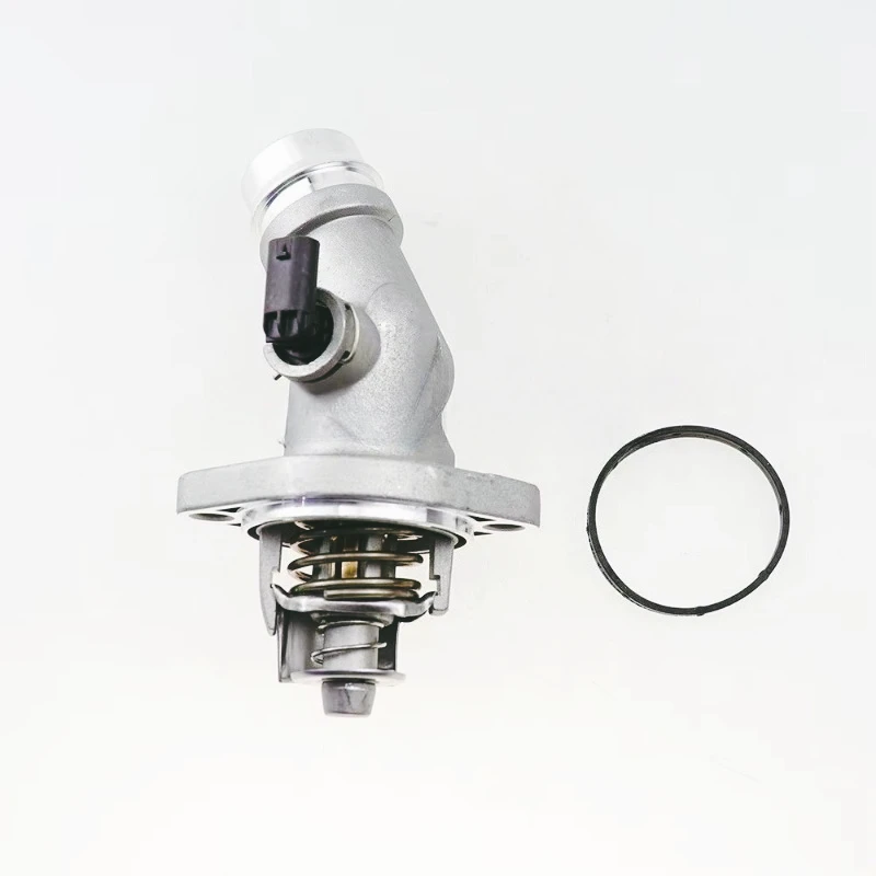 ZF=-S Conjunto carcasa termostato coche, refrigerante motor apto para Hyundai Elantra Kona Veloster