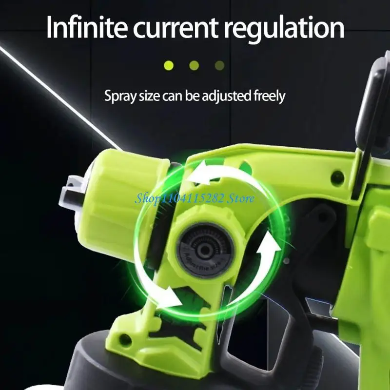 

Беспроводная высокая емкость распылителя краски 650В безвоздушная емкость 1400мл