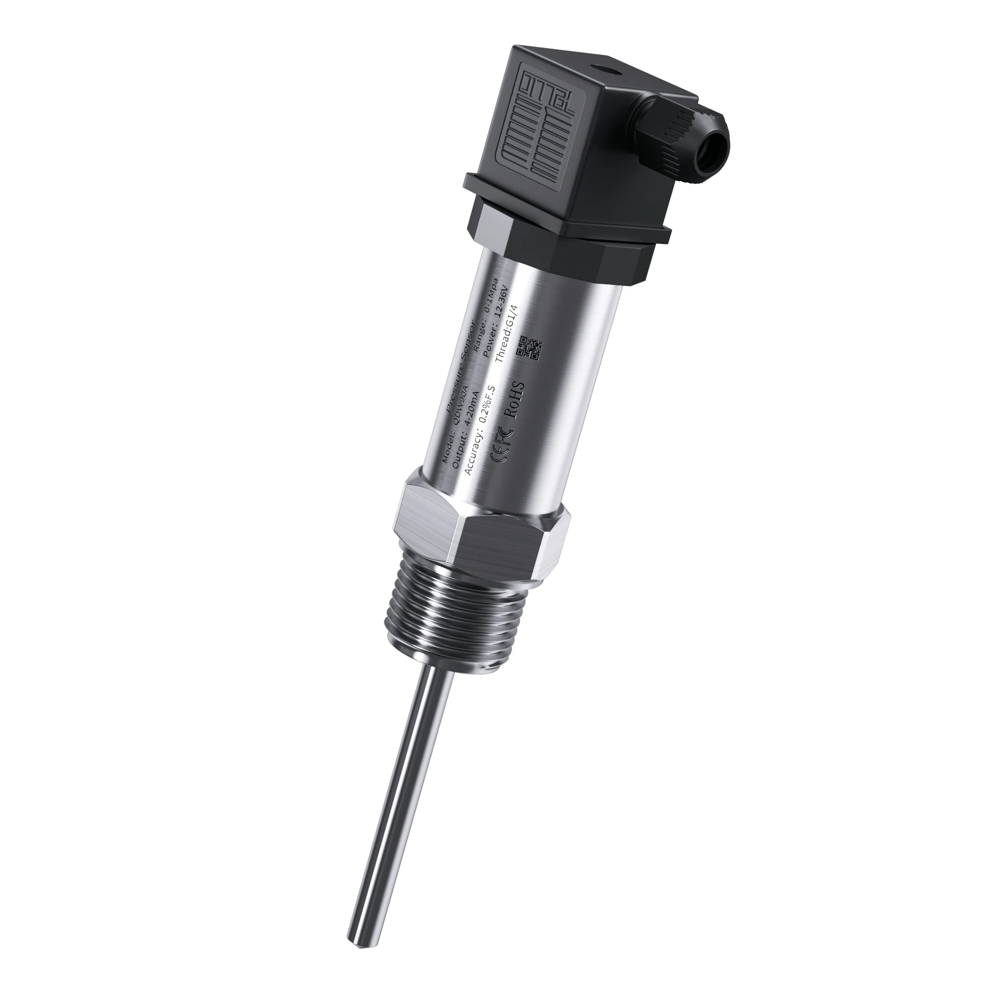 DC 24V Hirschmann Temperature Transducer PT100 -50~300C Temperature Transmitter 4-20mA 0-10V 0-5V RS485 Temperature Sensor