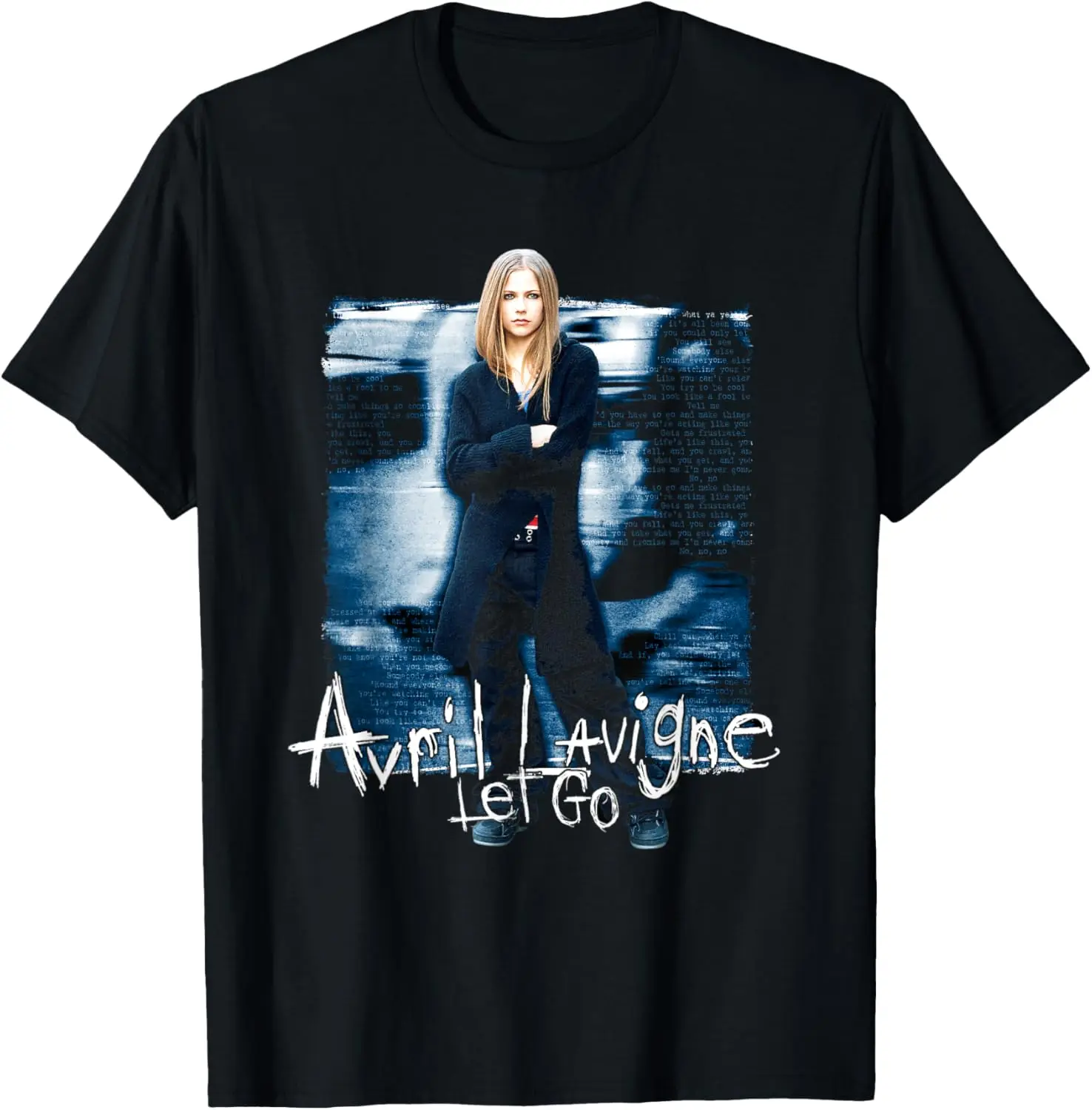 Official Avril Lavigne Let Go T-Shirt Women Clothing Tee Shirt Femme Camisetas Mujer T Shirts for Women Harajuku Y2k 82601