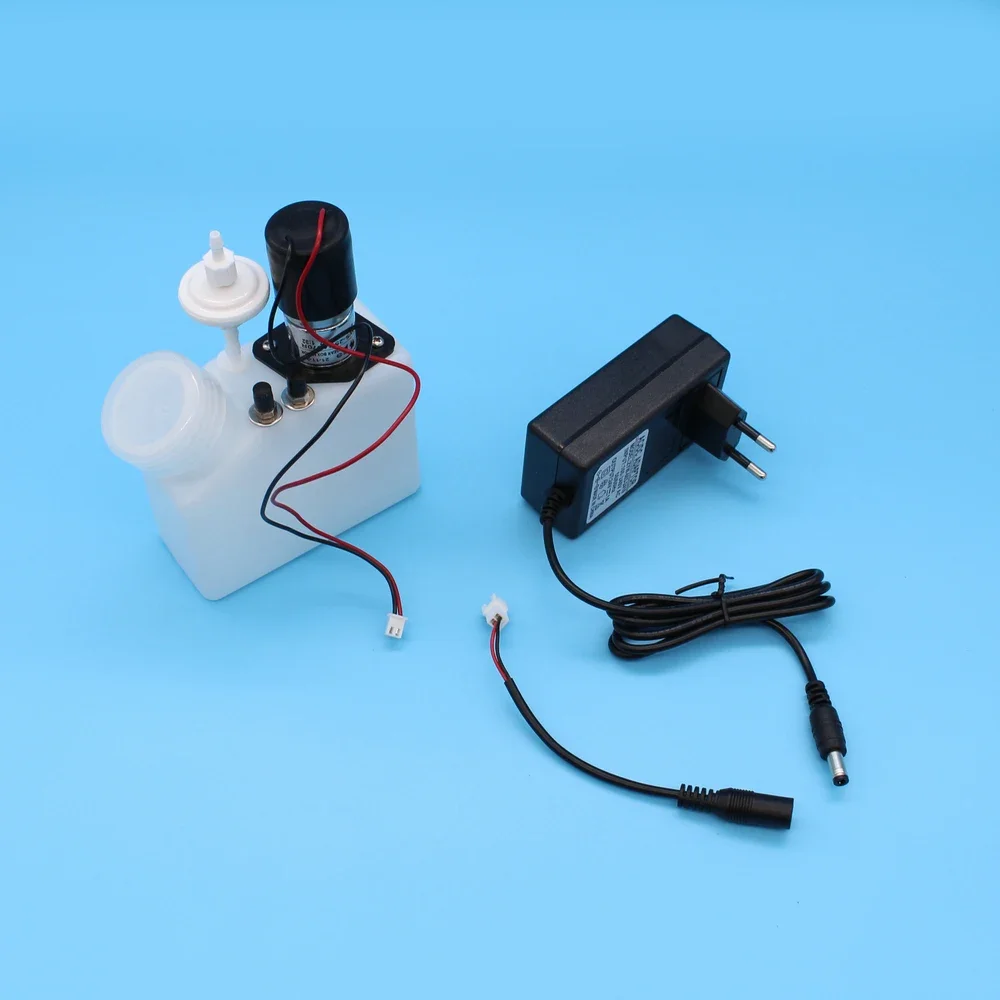 

260ml Ink Cartridge DTF Ink Tank with Stirring Motor for Small DTF A3 Printer White Inks Tank Bulk CISS Power Adapter