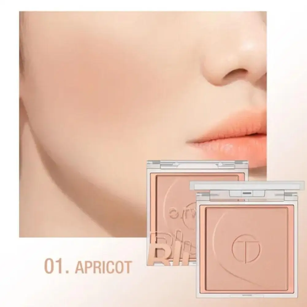 O.TW O.O-paleta de polvos de colorete, mezclas Faciales de Mejillas naturales mate, brillo rosa, cosméticos, melocotón, colorete de fácil duración, L6T7, 6 colores