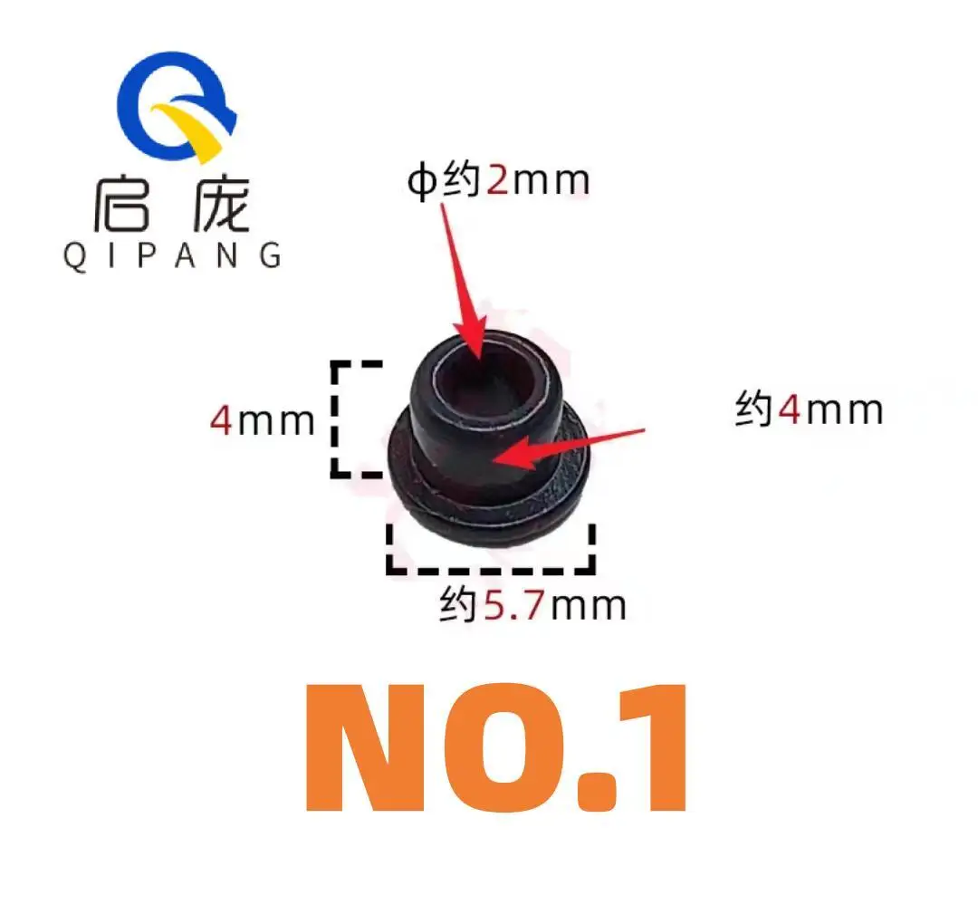 Qipang-Ceramic Porcelain Head Coil Máquina De Cordas De Porcelana, Olho Abrasivo Ilhó De Cerâmica, 20Pcs, Resistente Ao Desgaste