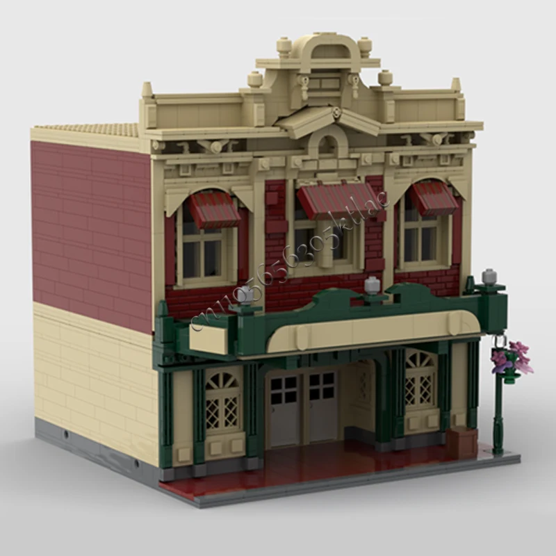 1772 PCS Scena di strada cittadina Abbigliamento di moda di strada principale MOC Personalizza Building Block modulare Regalo giocattolo di Natale educativo fai da te