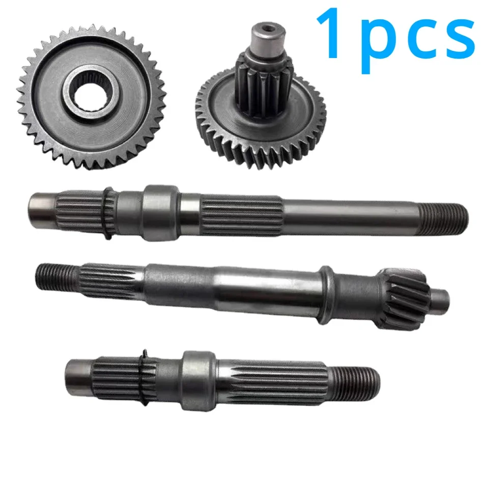 1set for Scooter GY6 125/150 Four Tooth Gearbox Tail Tooth Wheel Axle for GY6 Input Gear Clutch Gearbox Input Shaft Gear Bearing
