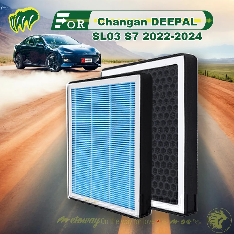 For Changan DEEPAL SL03 S7 2022-2024 Car Cabin Air Conditioner Filter Auto Climate Control Gases Replace Accessories