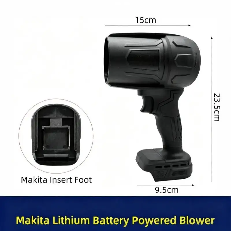 New Air Blower Handheld Cordless Dust Blaster Snow & Leaf Sweeper Turbo Jet Cleaner For Car Drying Yard Dust Removal