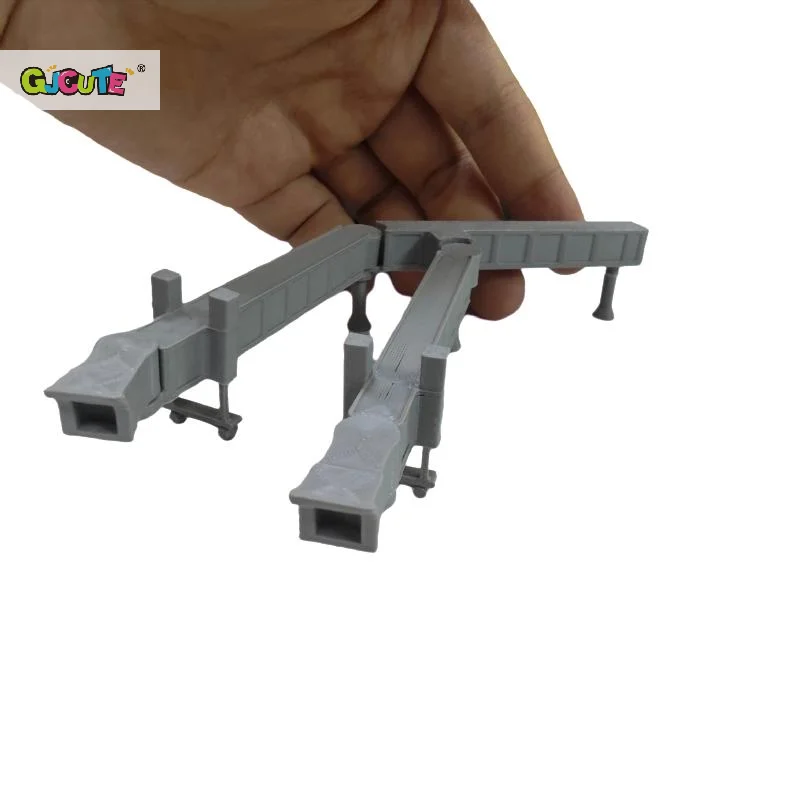 

1 Set Static Facilities Display Gifts 1:400 Airport Equipment Double Corridor Bridge Scene Model Collection Toys Decoration