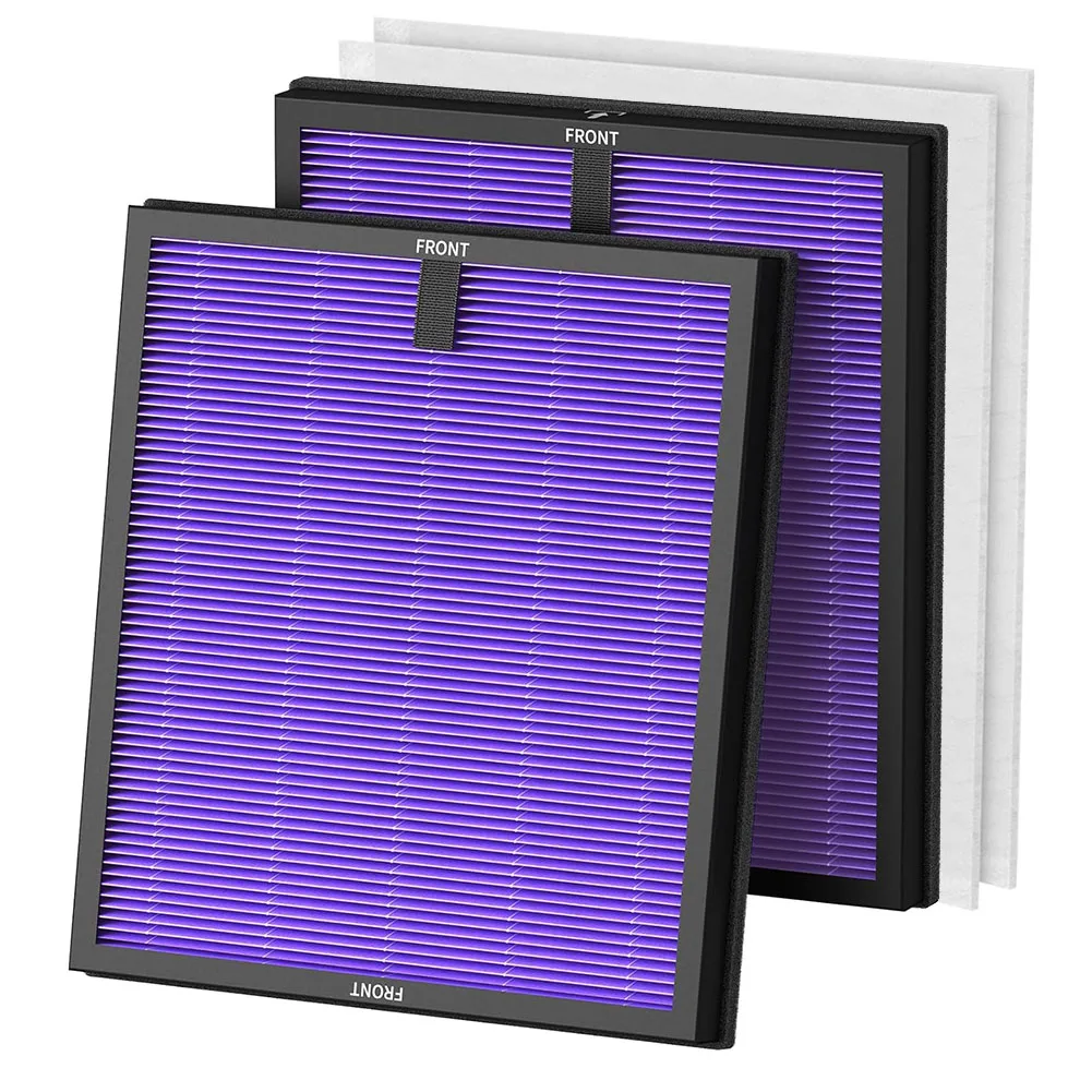 Reemplazo del purificador de aire de filtración de 3 etapas Diseño de fácil instalación Tecnología HEPA verdadera H13 para purificador de aire FETIONS