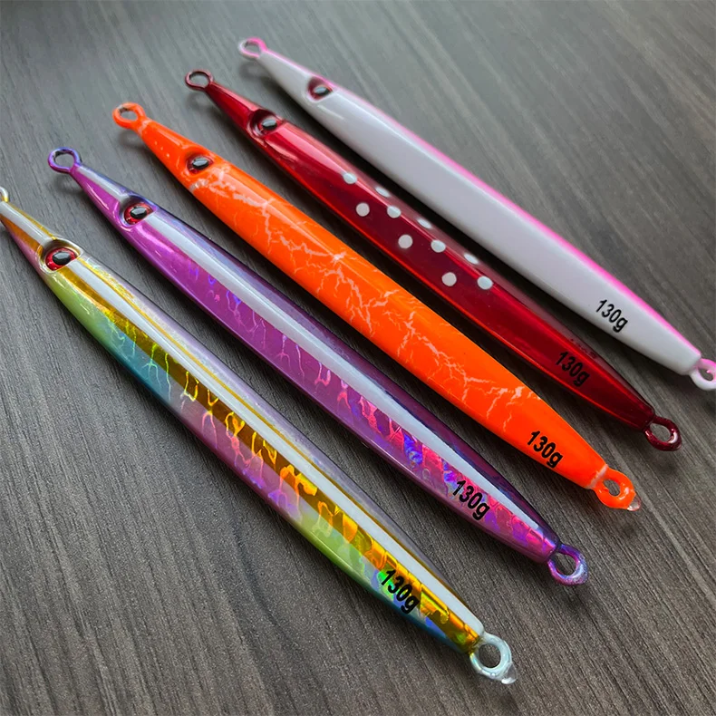 TEASER J85 100 g-200 g Speed Falling Fast Sinking Vertical Jigs Luminous Hard Metal Casting Jig Lure Assist Hook – Detail 9