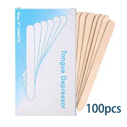 50/100Pcs Pack Wegwerp Houten Wax Stick Wax Bonenveegwas Tool Wegwerp Haarverwijdering Beauty Body Beauty Tool