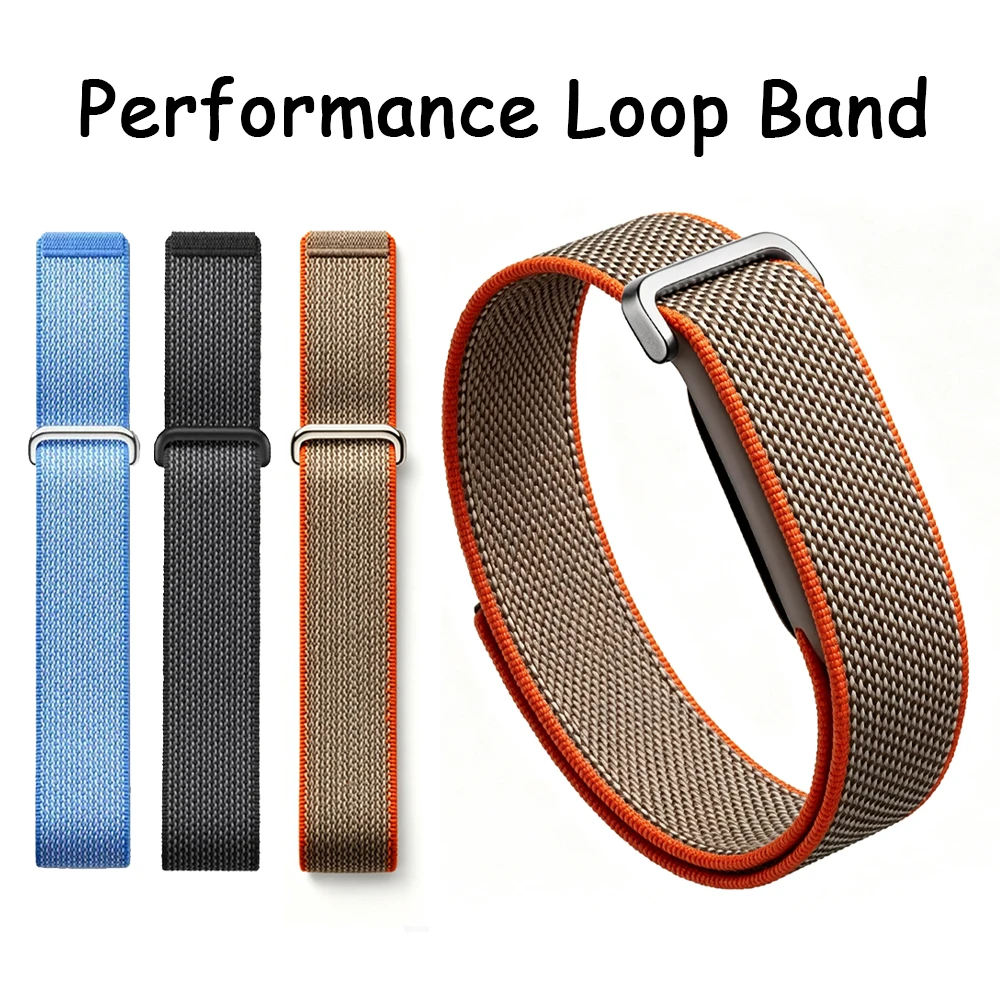 Für Fitbit Air Armband Zubehör Ersatz-Handgelenkband Sport Nylon-Schlaufenarmband Correa Uhrenarmband für Google Fitbit Air Band