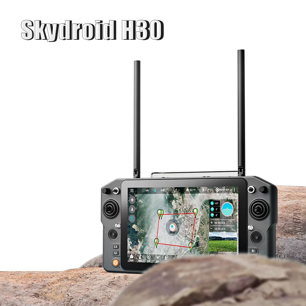 Skydroid H30 remote control,50KM Ultra Long Distance Agricultural Data and integrated 1080P image transmission ground station