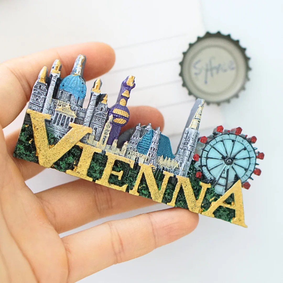 

1pc, Venice Fridge Stickers, Italy Fridge Stickers, Italy Travel Gifts, Creative Colorful Home Decor, Kitchen Decor, Photo Magne