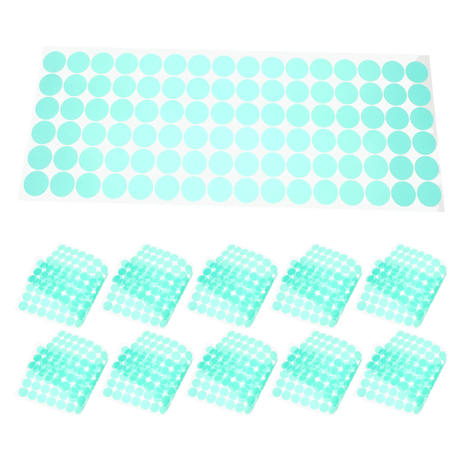 1000Pcs Green High Temperature Masking Discs 2Cm Round Pet Adhesive Dots for Powder Coating Spray Painting Oven Baking Heat