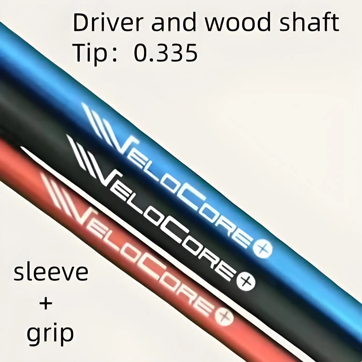 

2024 FU JI VE US Golf Driver Wooden Shaft Blue/Black/Red 5/6/7 R SR S X Graphite Shaft with Free Assembly Sleeve Golf Accessory
