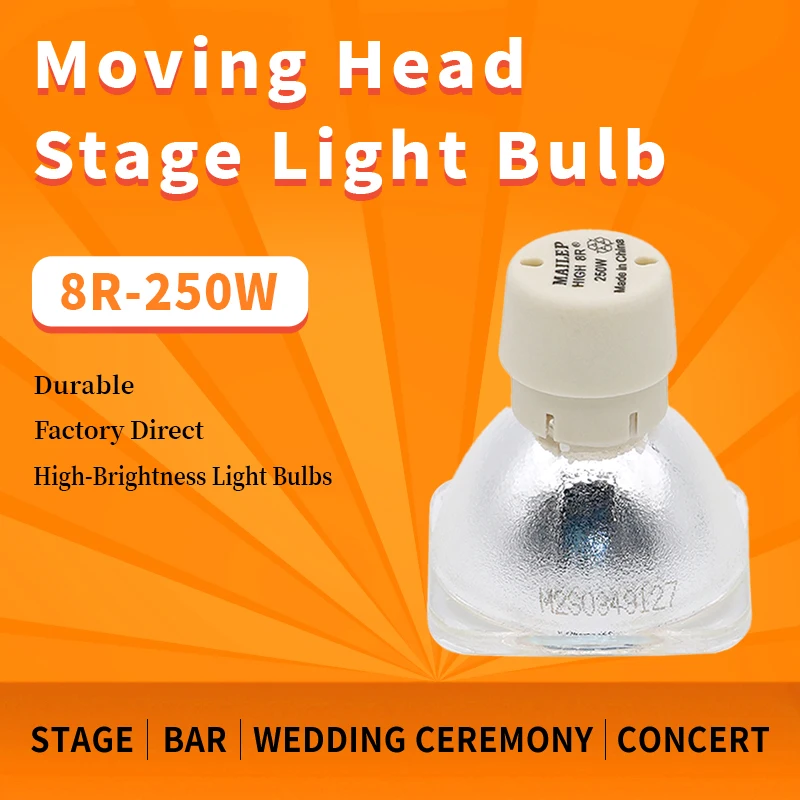 Hot sale 250W 8R Lamp MSD Platinum For Beam Sharpy Moving Head Beam Light Bulb