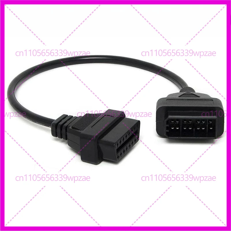 

Подходит для удлинительного кабеля-адаптера Obd2 с 14-контактным на 16-контактный удлинителью Nissan.
