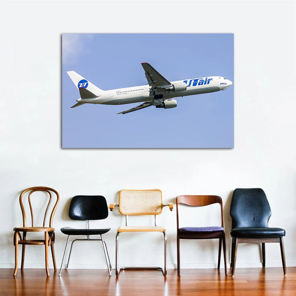 Airliner 767 Posters Canvas Prints HD Wall Art Paintings Aircraft For Interior Bedroom Living Room Home Decor
