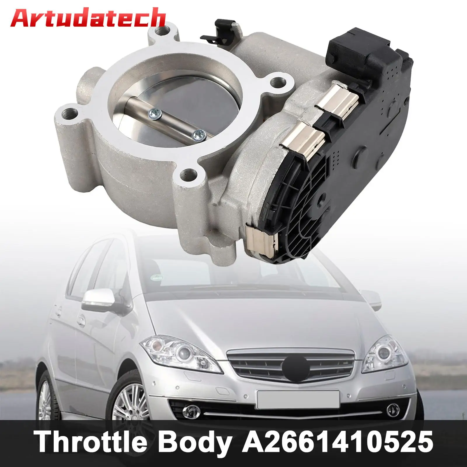 

Корпус дроссельной заслонки Artudatech A 2661410525 Для Mercedes W169 A-Class W245 B-Class W204 C-Class Автомобильные аксессуары